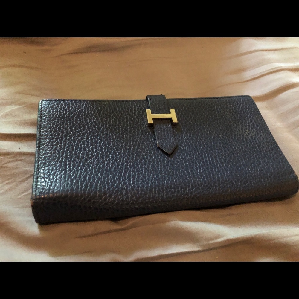 Real leather wallet
